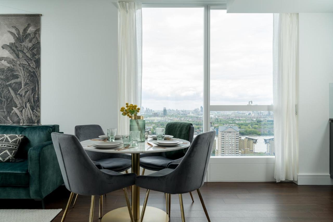 Luxurious Spacious 2Bed Suites Skyline River Views By Canary Wharf Londres Exterior foto