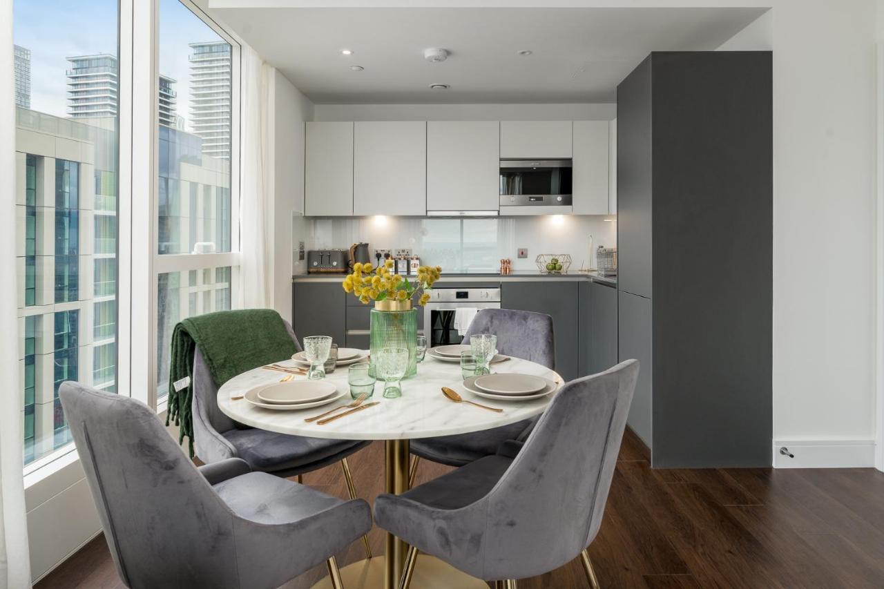 Luxurious Spacious 2Bed Suites Skyline River Views By Canary Wharf Londres Exterior foto