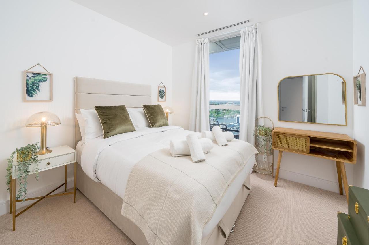 Luxurious Spacious 2Bed Suites Skyline River Views By Canary Wharf Londres Exterior foto
