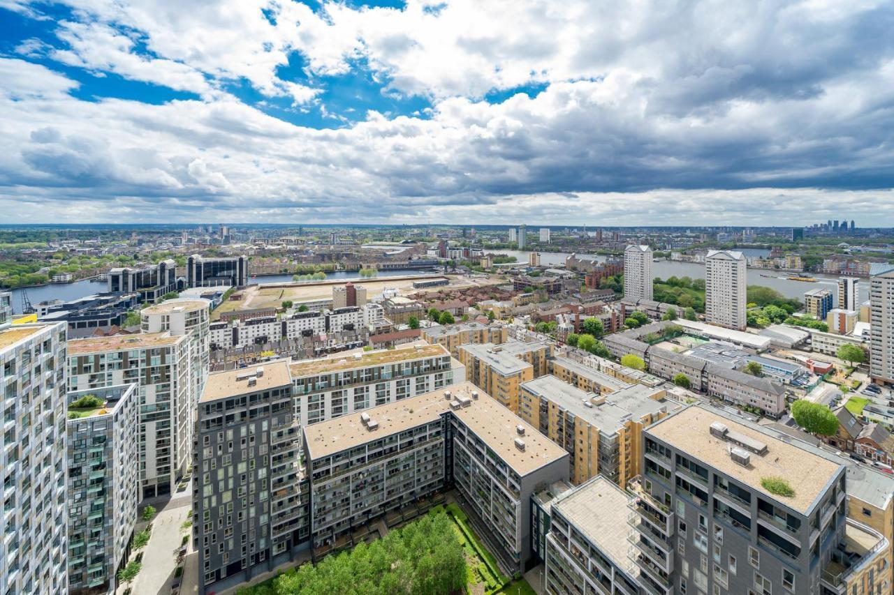 Luxurious Spacious 2Bed Suites Skyline River Views By Canary Wharf Londres Exterior foto