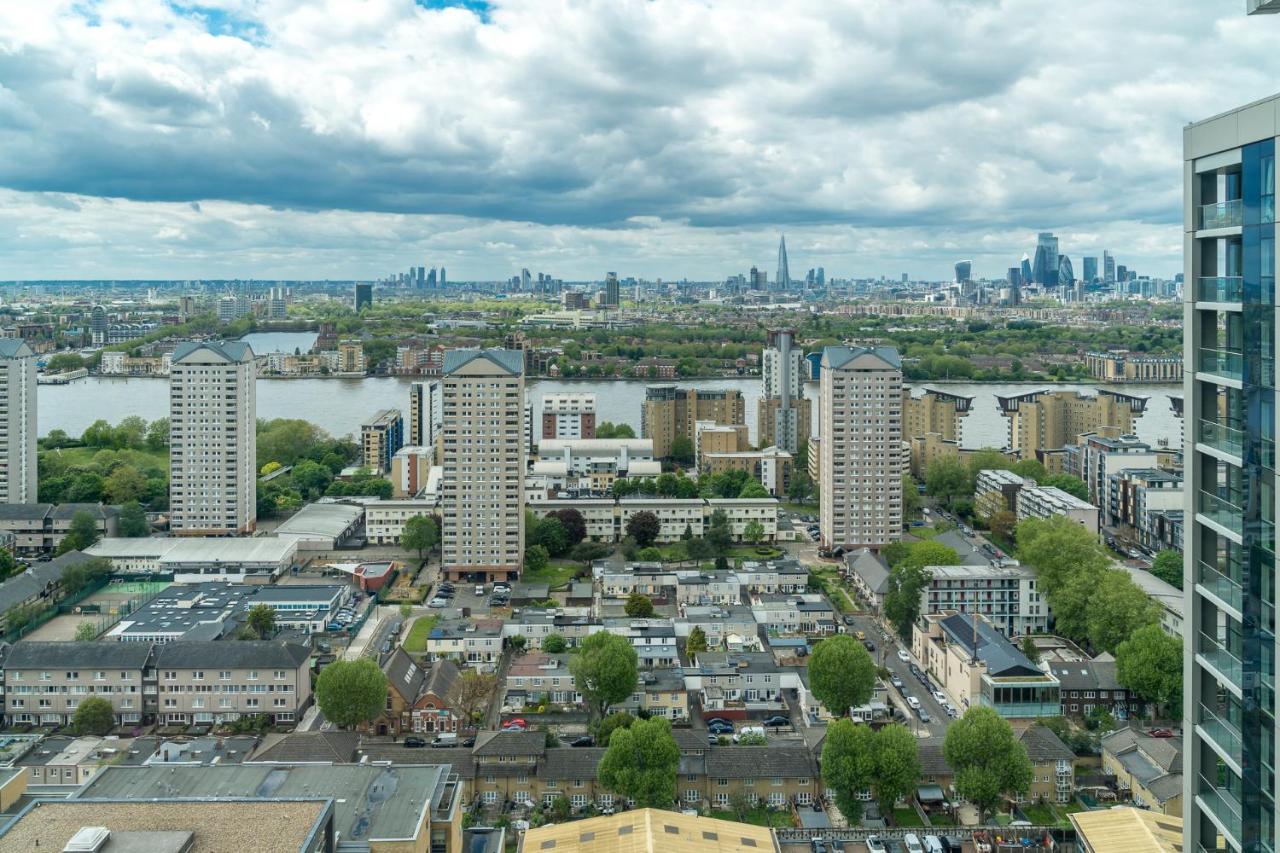 Luxurious Spacious 2Bed Suites Skyline River Views By Canary Wharf Londres Exterior foto