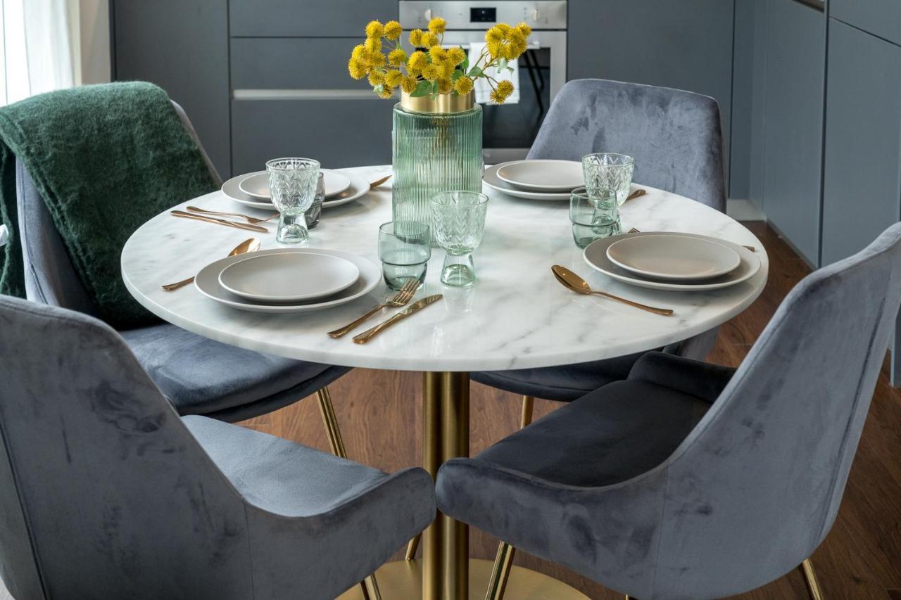 Luxurious Spacious 2Bed Suites Skyline River Views By Canary Wharf Londres Exterior foto